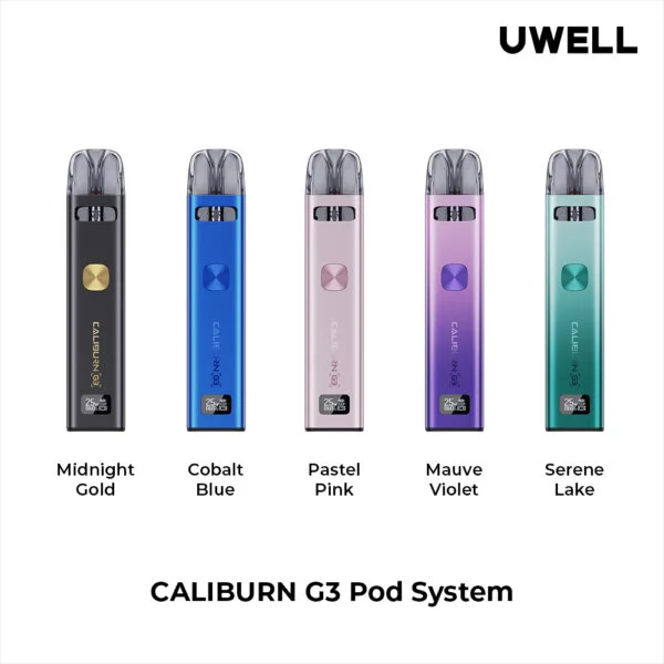 13.webp 正版Uwell Caliburn G3 Kit咖哩棒G3小煙主機套裝/G3空油倉|藍色套裝:圖片 1
