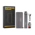 Dotmod 佩特里 DotPod Go Kit 二合一磁吸續航開放式注油主機套裝（3000mAh超大電量/雙螢幕/可調氣流/全台）｜灰