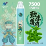INF 無限 × 鬼滅之刃聯名款 7500口一次性電子煙｜台灣｜12ml油倉 500mAh Type-C快充 1.1Ω網狀芯：圖片 2