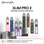 OXVA Xlim Pro II 2 小蠻牛二代 註油式電子煙主機套裝｜1300mAh大電量 30W彩屏；Replay智慧溫控 (含雙煙彈)