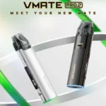 VOOPOO VMATE PRO2 30W 小煙主機套裝｜1500mAh大電量 ECO/POWER雙模式｜0.54吋OLED側顯 頂部注油防漏 (含3ml油艙)