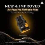 全新Airscream Airspops Pro II 氣泡2代可調瓦電子煙註油主機｜空倉煙彈