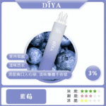 叮啞 DIYA 7500口一次性電子煙｜13ml大油倉 650mAh Type-C快充｜1.2Ω網狀芯 15種口味 台灣：圖片 3