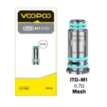 VOOPOO ITO 霧化芯原廠高性能替換線圈｜多阻值選配 5入裝；台灣：圖片 2