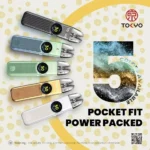 TOKYO 東京帝刻 注油式電子煙主機套裝｜1300mAh大電量/5-30W可調功率｜0.71吋HD螢幕抗指紋輕量機身：圖片 2