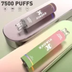 XIAOKE 梟客 7500口 一次性電子煙 8ml預裝煙油 Mesh網狀芯 Type-C可充電 20種口味｜冰爽西瓜：圖片 2